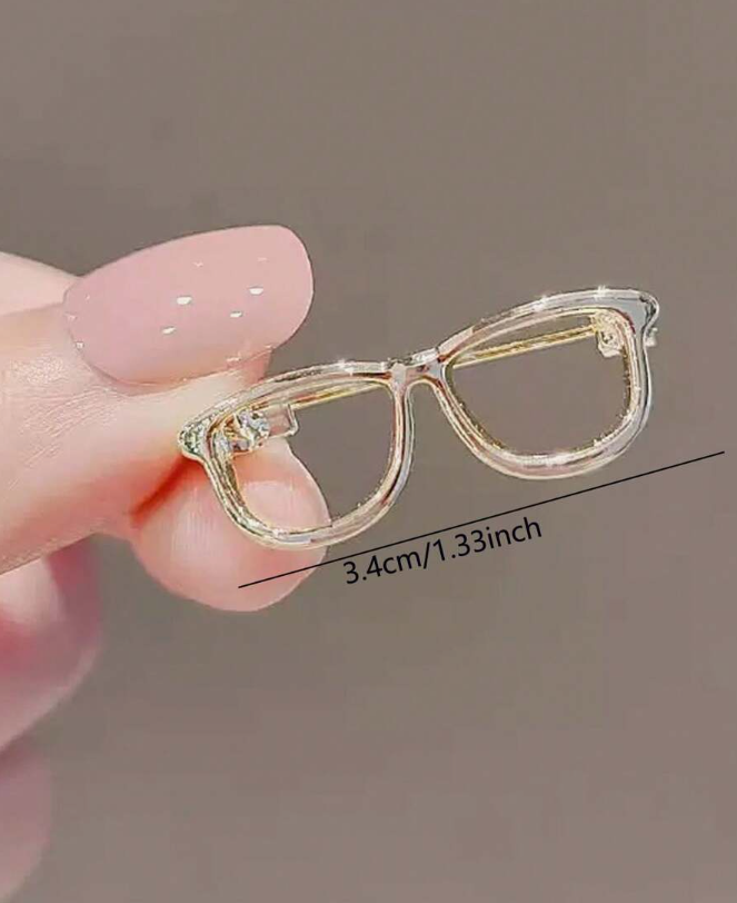 Eyeglass Frame Brooch
