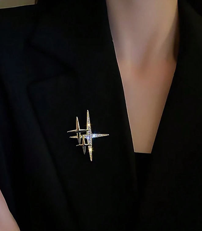 Radiant Star Brooch