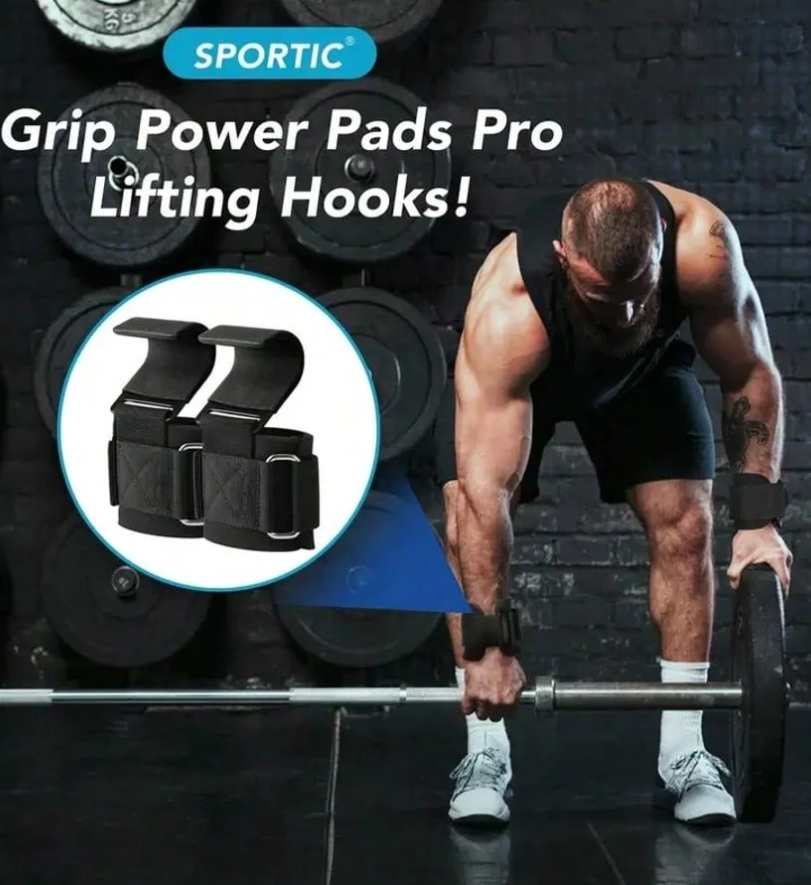 Deadlift Grip Hooks (pair)